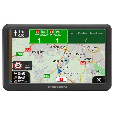MODECOM MODECOM FREEWAY CX 7.4 NAWIGACJA DO SAMOCHODÓW I CIĘŻARÓWEK IGO NAVIGATION TRUCK (EUROPA ROCZNA AKTUALIZACJA)