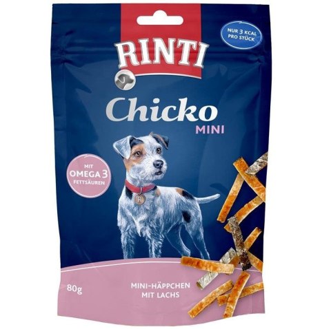 RINTI Rinti Chicko Mini przysmak kurczak i łosoś 80g