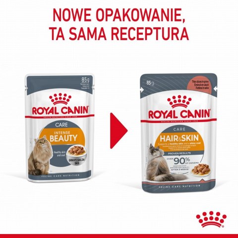 Royal Canin Karma Royal Canin Intense Beauty w sosie 12x85G