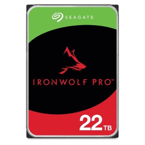 Seagate Dysk twardy HDD Seagate IronWolf Pro 22TB 3,5" SATA ST22000NT001 Seagate Dysk twardy HDD Seagate IronWolf Pro 22TB 3,5" SATA ST22000NT001