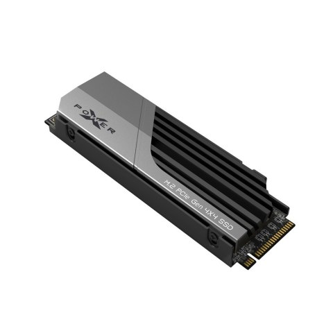 Silicon Power Dysk SSD Silicon Power XS70 2TB M.2 PCIe NVMe Gen4x4 TLC 7300/6800 MB/s heatsink Silicon Power Dysk SSD Silicon Power XS70 2TB M.2 PCIe NVMe Gen4x4 TLC 7300/6800 MB/s heatsink