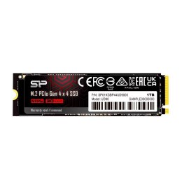 Silicon Power Dysk SSD Silicon Power UD90 1TB M.2 PCIe NVMe Gen4x4 NVMe 1.4 4800/4200 MB/s
