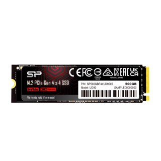 Silicon Power Dysk SSD Silicon Power UD90 500GB M.2 PCIe NVMe Gen4x4 NVMe 1.4 4800/3700 MB/s