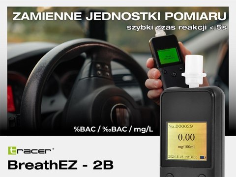 Tracer TRACER ALKOMAT BREATHEZ-2B PÓŁPRZEWODNIKOWY TRAALC47557 Tracer TRACER ALKOMAT BREATHEZ-2B PÓŁPRZEWODNIKOWY TRAALC47557