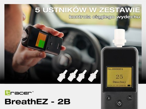 Tracer TRACER ALKOMAT BREATHEZ-2B PÓŁPRZEWODNIKOWY TRAALC47557 Tracer TRACER ALKOMAT BREATHEZ-2B PÓŁPRZEWODNIKOWY TRAALC47557