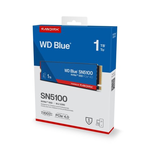 WD WD Blue SN5100 1TB PCIe M2 WDS100T5B0E