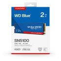 WD WD Blue SN5100 2TB PCIe M2 WDS200T5B0E