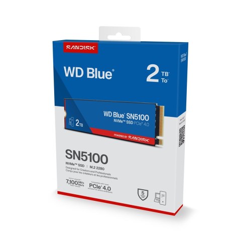 WD WD Blue SN5100 2TB PCIe M2 WDS200T5B0E