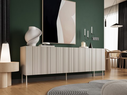 Cama MEBLE Komoda ISLA 200x40x75 kaszmir mat Cama MEBLE Komoda ISLA 200x40x75 kaszmir mat
