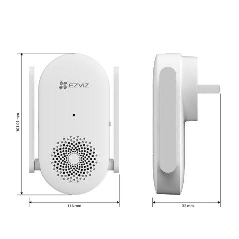 Ezviz Inteligentny dzwonek EZVIZ CH1 Ezviz Inteligentny dzwonek EZVIZ CH1