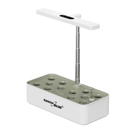 GreenBlue GREENBLUE INTELIGENTNY SYSTEM WEWNĘTRZNEJ UPRAWY ROŚLIN, DONICZKA SMART, POJEMNOŚĆ 4L, NA 12 ROŚLIN, DIODY LED FULL SPECTRUM