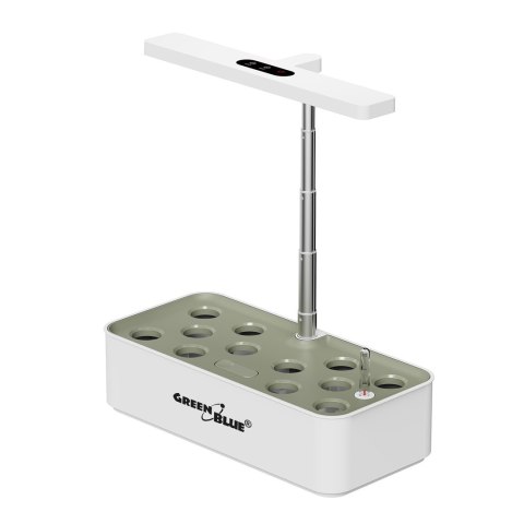 GreenBlue GREENBLUE INTELIGENTNY SYSTEM WEWNĘTRZNEJ UPRAWY ROŚLIN, DONICZKA SMART, POJEMNOŚĆ 4L, NA 12 ROŚLIN, DIODY LED FULL SPECTRUM