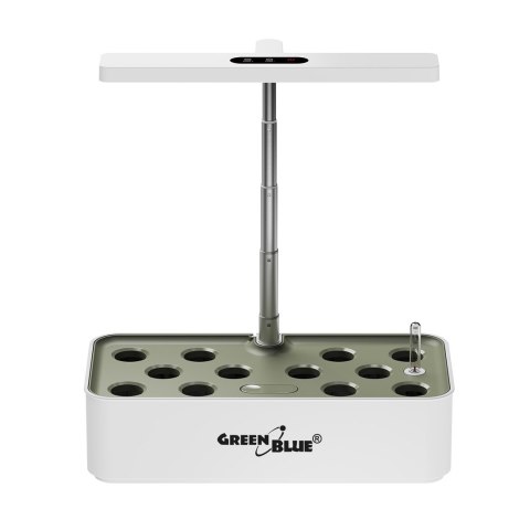 GreenBlue GREENBLUE INTELIGENTNY SYSTEM WEWNĘTRZNEJ UPRAWY ROŚLIN, DONICZKA SMART, POJEMNOŚĆ 4L, NA 12 ROŚLIN, DIODY LED FULL SPECTRUM