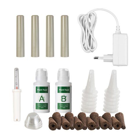 GreenBlue GREENBLUE INTELIGENTNY SYSTEM WEWNĘTRZNEJ UPRAWY ROŚLIN, DONICZKA SMART, POJEMNOŚĆ 4L, NA 12 ROŚLIN, DIODY LED FULL SPECTRUM