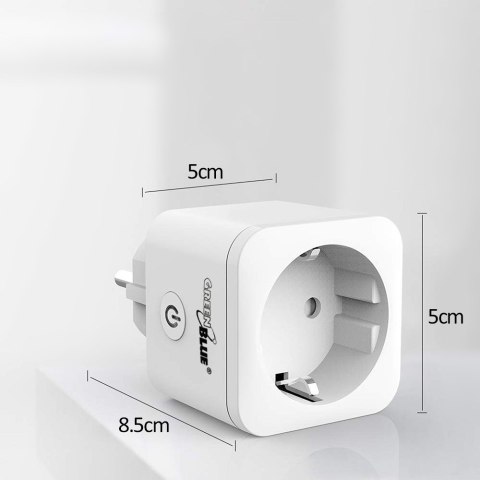 GreenBlue GREENBLUE ZDALNIE STEROWANE GNIAZDKO WIFI TYP F GB720F