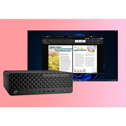 Hewlett-Packard HP ProDesk 4 SSF G1i Desktop AI PC Ultra 7 265 16GB DDR5 SSD1TB Arc W11Pro 3Y OnSite