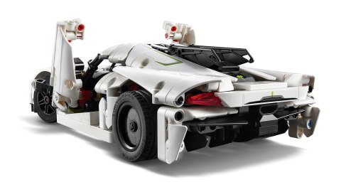 Lego LEGO 42184 Technic - Biały hipersamochód Koenigsegg Jesko Absolut Lego LEGO 42184 Technic - Biały hipersamochód Koenigsegg Jesko Absolut