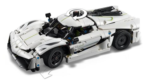Lego LEGO 42184 Technic - Biały hipersamochód Koenigsegg Jesko Absolut Lego LEGO 42184 Technic - Biały hipersamochód Koenigsegg Jesko Absolut
