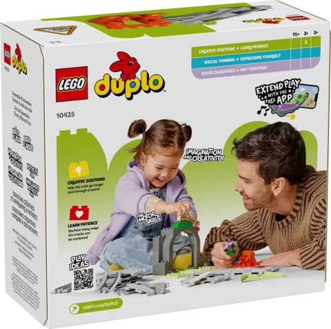 Lego LEGO DUPLO TOWN 10425 Tunel i tory kolejowe - zestaw rozszerzający
