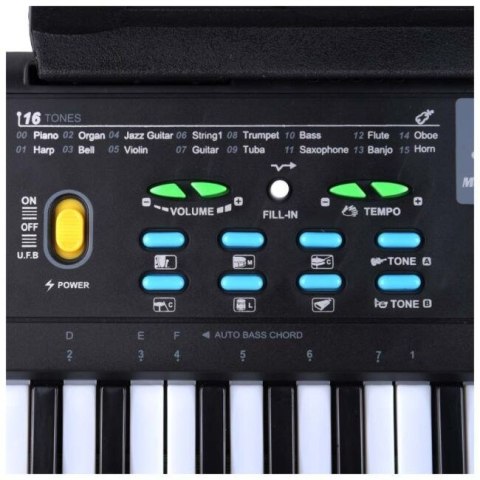 MQ MQ 605 UFB KEYBOARD - Organy z mikrofonem dla dzieci do nauki gry MQ MQ 605 UFB KEYBOARD - Organy z mikrofonem dla dzieci do nauki gry