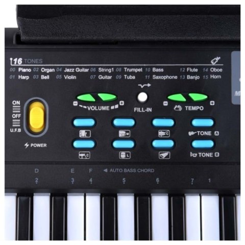 SUPRIMO SUPRIMO 605 UFB KEYBOARD - Organy z mikrofonem dla dzieci do nauki gry SUPRIMO SUPRIMO 605 UFB KEYBOARD - Organy z mikrofonem dla dzieci do nauki gry