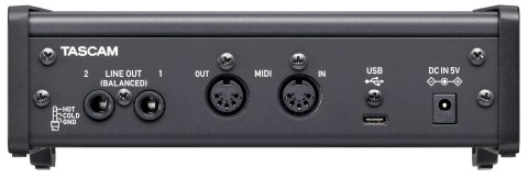 TASCAM Tascam US-2x2HR - Interfejs USB audio/MIDI wysokiej rozdzielczości (2 wejścia, 2 wyjścia) TASCAM Tascam US-2x2HR - Interfejs USB audio/MIDI wysokiej rozdzielczości (2 wejścia, 2 wyjścia)