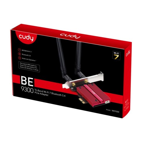 CUDY CUDY WE9300 Adapter BE9300 Wi-Fi 7 Bluetooth