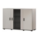 Cama MEBLE Komoda SOHO 120x41x80 kaszmir+ czarny Cama MEBLE Komoda SOHO 120x41x80 kaszmir+ czarny