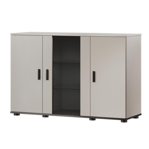 Cama MEBLE Komoda SOHO 120x41x80 kaszmir+ czarny Cama MEBLE Komoda SOHO 120x41x80 kaszmir+ czarny