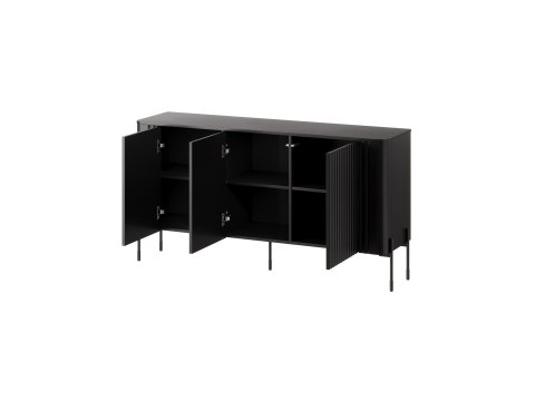 Cama MEBLE Komoda VERA 150x40x80 czarny mat Cama MEBLE Komoda VERA 150x40x80 czarny mat