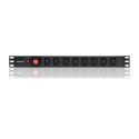 Qoltec Listwa Qoltec 53998 (kolor czarny)