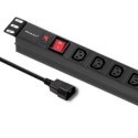 Qoltec Listwa Qoltec 53998 (kolor czarny)