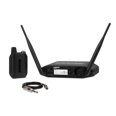SHURE Shure GLXD14+E-Z4 - Cyfrowy system bezprzewodowy DUAL BAND z nadajnikiem bodypack i kablem gitarowym WA302 SHURE Shure GLXD14+E-Z4 - Cyfrowy system bezprzewodowy DUAL BAND z nadajnikiem bodypack i kablem gitarowym WA302