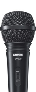 SHURE Shure SV200 - Mikrofon dynamiczny, uniwersalny, kardioidalny, włącznik, kabel