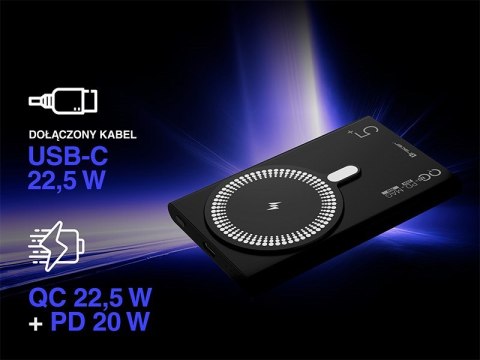 Tracer TRACER POWERBANK AIRMAG2 5000MAH PD20W+15W MAG