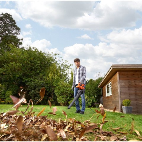 BLACK+DECKER Dmuchawa do liści BLACK+DECKER BLACK+DECKER DMUCHAWA/ODKURZACZ BEBLV260