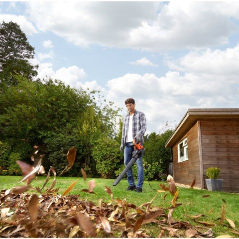 BLACK+DECKER Dmuchawa do liści BLACK+DECKER BLACK+DECKER DMUCHAWA/ODKURZACZ BEBLV301-QS