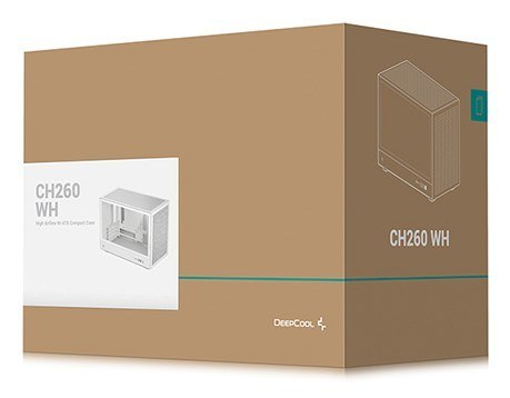 DEEPCOOL Obudowa DeepCool CH260 WH (R-CH260-WHNGM0-G-1)