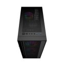 GEMBIRD GEMBIRD OBUDOWA FORNAX 4000 MIDI-TOWER (2X USB 3.0, 1X USB 2.0, HD AUDIO, SZKLANY PANEL BOCZNY, PODŚWIETLENIE ARGB) CZARNA