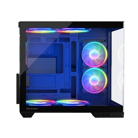 MODECOM MODECOM OBUDOWA VOLCANO PANORAMA APEX ARGB 5F MIDI BLACK