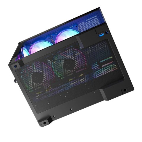 MODECOM MODECOM OBUDOWA VOLCANO PANORAMA APEX ARGB 5F MIDI BLACK