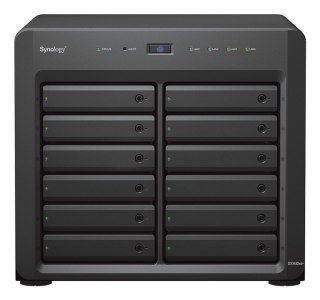Synology NAS Synology DS3622xs+; Tower; 12x (3.5"/2.5" SATA HDD/SSD); Intel Xeon D-1531;,16 GB DDR4 ECC SODIMM (max. 48GB),2 x 1GbE RJ-45