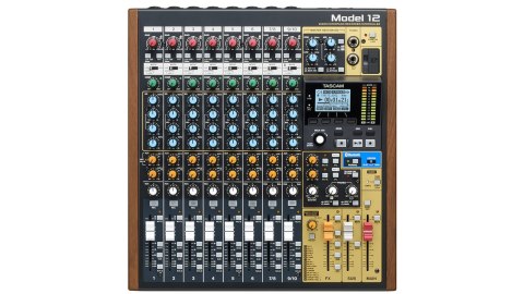 TASCAM Tascam Model 12 - 10-kanałowy mikser z 12-ścieżkowym rejestratorem TASCAM Tascam Model 12 - 10-kanałowy mikser z 12-ścieżkowym rejestratorem