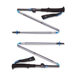 Black Diamond Kije Trekkingowe Black Diamond DISTANCE FLZ POLES PEWTER