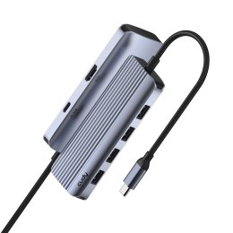 CUDY CUDY UH500 Hub USB-C 6-IN-1 z HDMI 4K