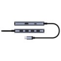 CUDY CUDY UH500 Hub USB-C 6-IN-1 z HDMI 4K CUDY CUDY UH500 Hub USB-C 6-IN-1 z HDMI 4K