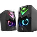 Defender DEFENDER GLOSNIKI PC J4 2.0 6W LED USB CZARNE 65964 Defender DEFENDER GLOSNIKI PC J4 2.0 6W LED USB CZARNE 65964