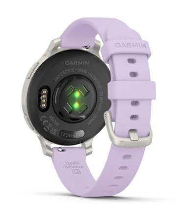 Garmin Zegarek Garmin Lily 2 Active 38mm Silver/Jasmine Purple Garmin Zegarek Garmin Lily 2 Active 38mm Silver/Jasmine Purple