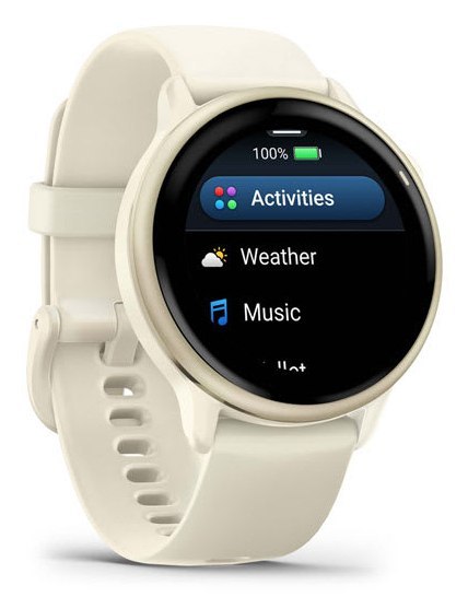 Garmin Zegarek Garmin Vivoactive 6 42mm Bone/Lunar Gold Garmin Zegarek Garmin Vivoactive 6 42mm Bone/Lunar Gold