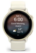 Garmin Zegarek Garmin Vivoactive 6 42mm Bone/Lunar Gold Garmin Zegarek Garmin Vivoactive 6 42mm Bone/Lunar Gold
